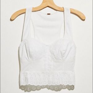 Free People Sugar And Spice Corset Top